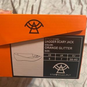 Never worn strange cvlt size 9 flats